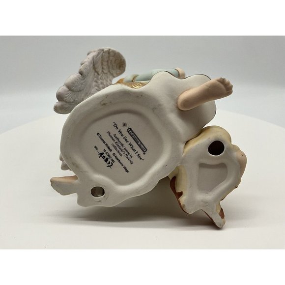 Thomas Kinkade Nativity Collection Figurine " Do You See What I See?" Angel - Picture 16 of 16